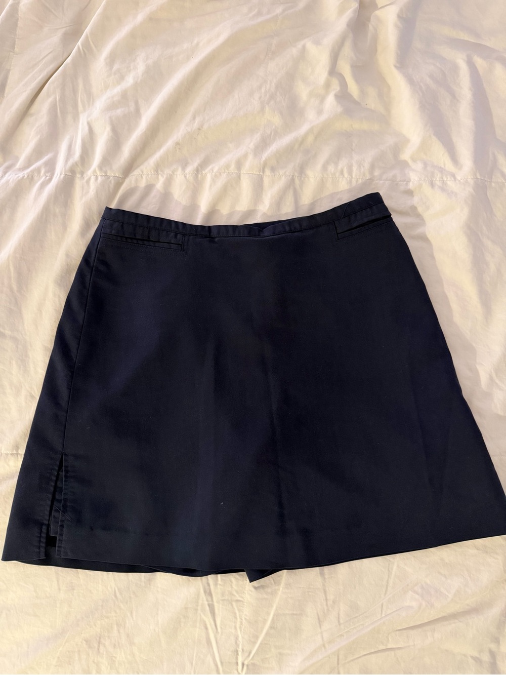 Vuarnet Dark Navy A-Line Skort